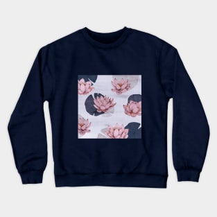 lotus flowers Crewneck Sweatshirt